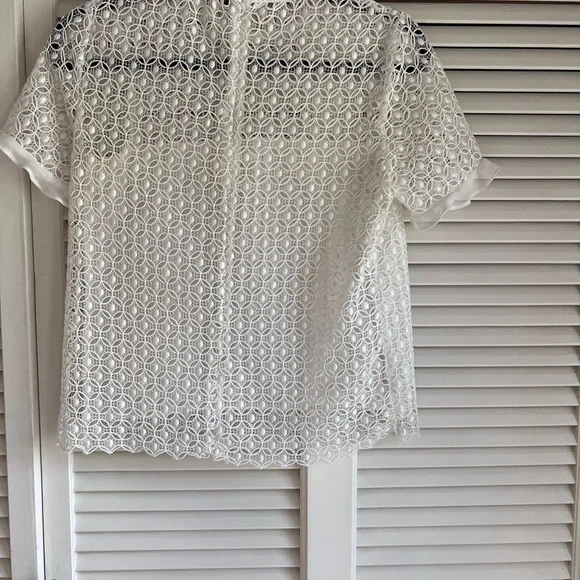 Summer lace white top - Picture 2 of 5